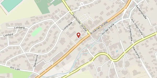 Karte der Umgebung von Lemgoer Str. 6, 32689 Kalletal