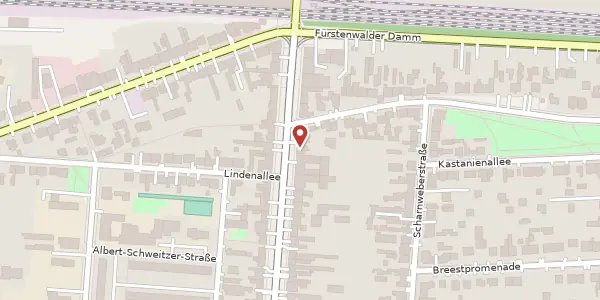 Karte der Umgebung von Bölschestraße 64, 12587 Berlin