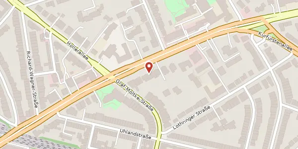 Karte der Umgebung von Schwachhauser Heerstr. 53, 28211 Bremen