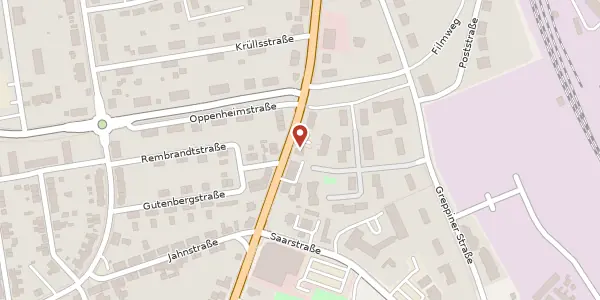 Karte der Umgebung von Leipziger Str. 98, 06766 Bitterfeld-Wolfen OT Wolfen