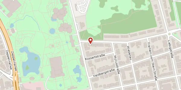 Karte der Umgebung von Grüneburgweg 149, 60323 Frankfurt