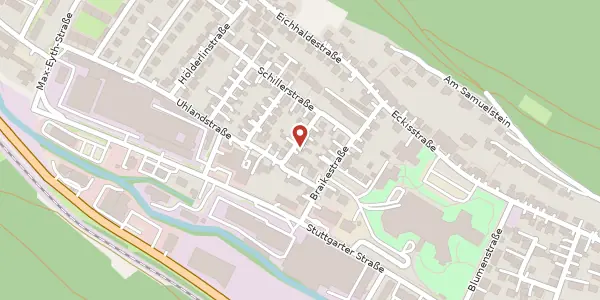 Karte der Umgebung von Hauffstraße 4, 72574 Bad Urach