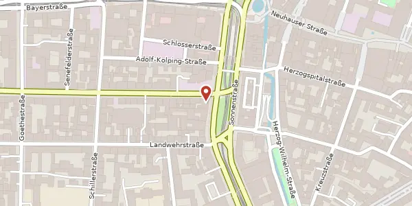 Karte der Umgebung von Sonnenstr. 10, 80331 München