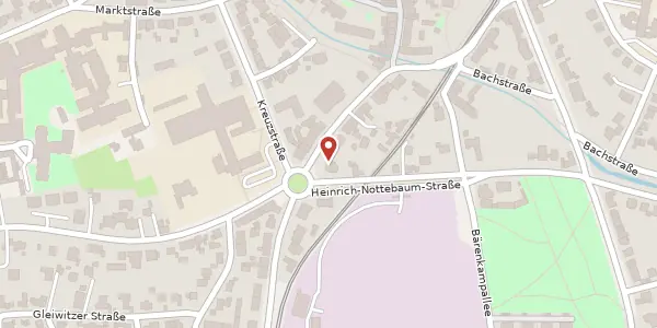 Karte der Umgebung von Duisburger Str. 95, 46535 Dinslaken