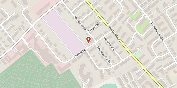 Karte der Umgebung von Ahrstr. 18, 53175 Bonn
