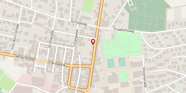 Karte der Umgebung von Obergasse 25, 61250 Usingen
