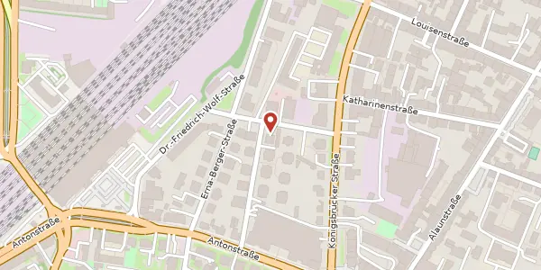 Karte der Umgebung von Stetzscher Straße 3, 01097 Dresden