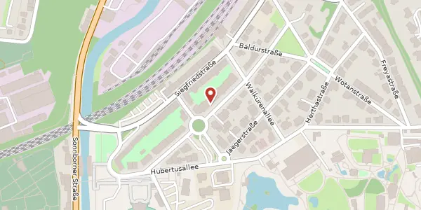 Karte der Umgebung von Kaiser-Wilhelm-Allee 31, 42117 Wuppertal
