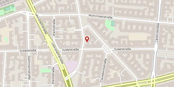 Karte der Umgebung von Wilmersdorfer Straße 98/99, 10629 Berlin