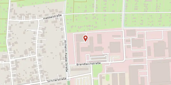 Karte der Umgebung von Brandteichstraße 20, 17489 Greifswald