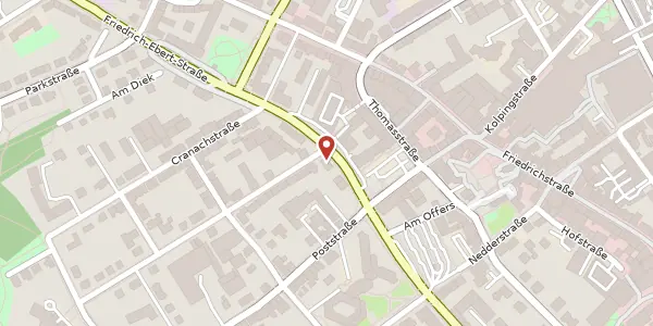 Karte der Umgebung von Friedrich-Ebert-Str. 171, 42549 Velbert