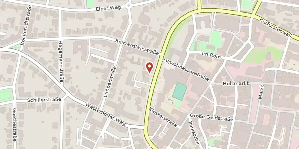 Karte der Umgebung von Herzogswall 34, 45657 Recklinghausen