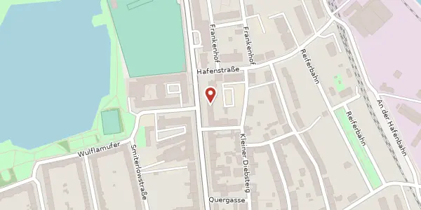 Karte der Umgebung von Frankendamm 34, 18439 Stralsund