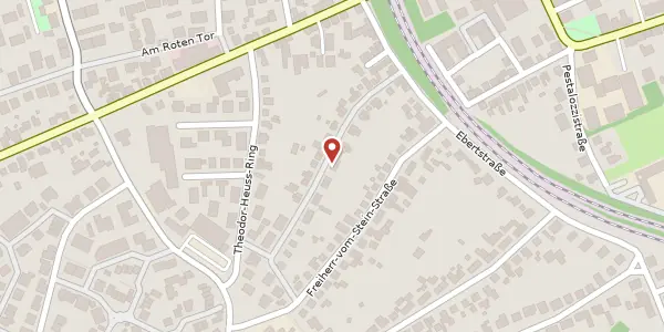 Karte der Umgebung von Hans-Böckler-Straße 23, 55232 Alzey
