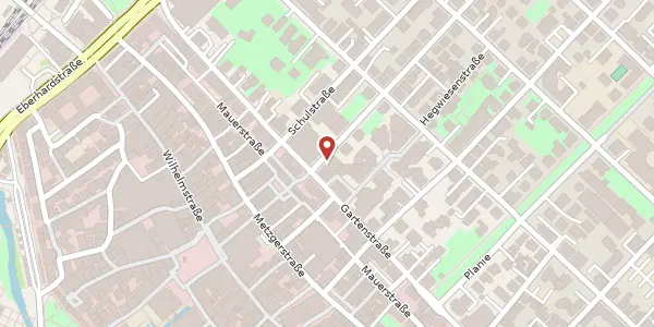 Karte der Umgebung von Krämerstraße 20, 72764 Reutlingen