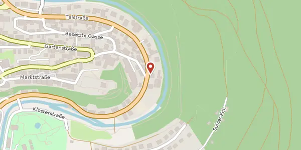 Karte der Umgebung von Talstraße 85//1, 72218 Wildberg