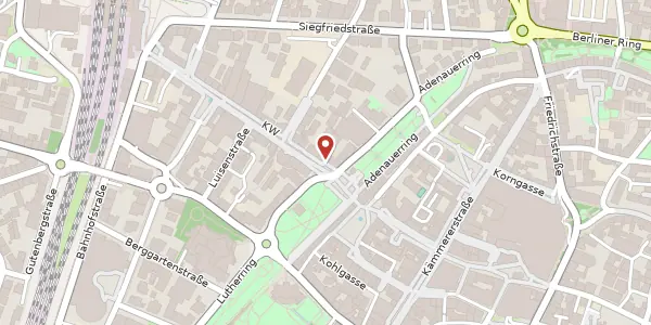 Karte der Umgebung von Wilhelm-Leuschner-Straße 2, 67547 Worms