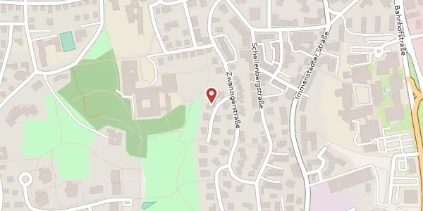 Karte der Umgebung von Gebirgsjägerweg 7, 87435 Kempten