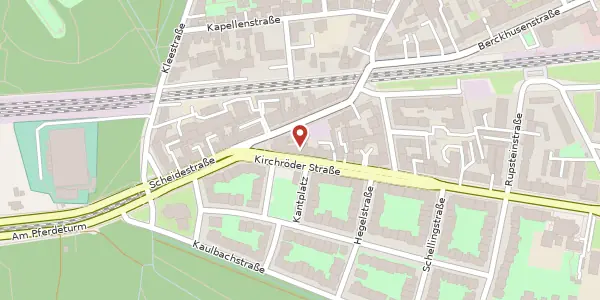 Karte der Umgebung von Kirchröder Straße 106, 30625 Hannover
