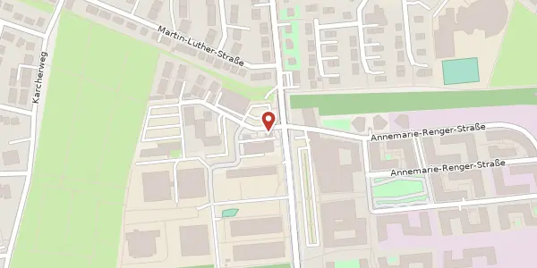 Karte der Umgebung von Hechtsheimer Straße 35, 55131 Mainz