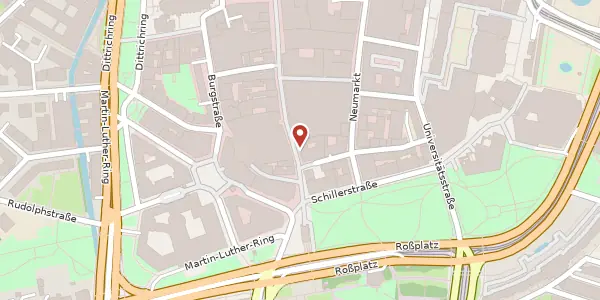Karte der Umgebung von Petersstraße 39 - 41, 04109 Leipzig