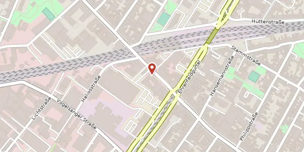 Karte der Umgebung von Venloer Str. 383 b, 50825 Köln