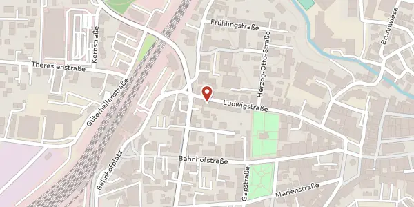 Karte der Umgebung von Ludwigstr. 35, 83278 Traunstein