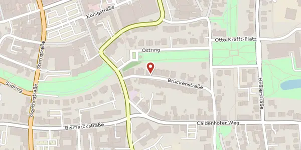Karte der Umgebung von Brückenstr. 9, 59065 Hamm