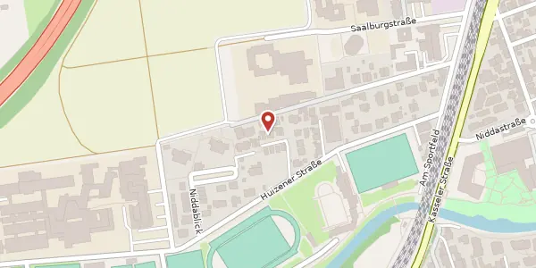 Karte der Umgebung von Huizener Str. 34 e, 61118 Bad Vilbel