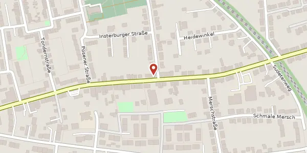 Karte der Umgebung von Bockumer Weg 98, 59065 Hamm