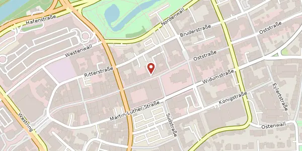 Karte der Umgebung von Weststr. 4, 59065 Hamm