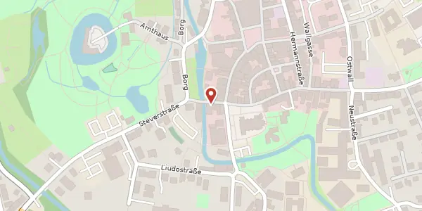 Karte der Umgebung von Mühlenstr. 1, 59348 Lüdinghausen