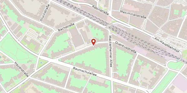 Karte der Umgebung von Colmantstraße 15, 53115 Bonn