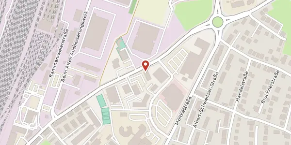 Karte der Umgebung von Rammersweierstraße 120, 77654 Offenburg