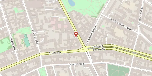 Karte der Umgebung von Brunnenstraße 195, 10119 Berlin