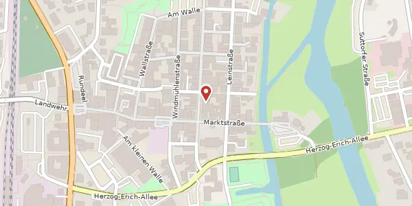 Karte der Umgebung von Mittelstraße 1, 31535 Neustadt