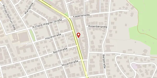 Karte der Umgebung von Steubenstraße 22-24, 69121 Heidelberg