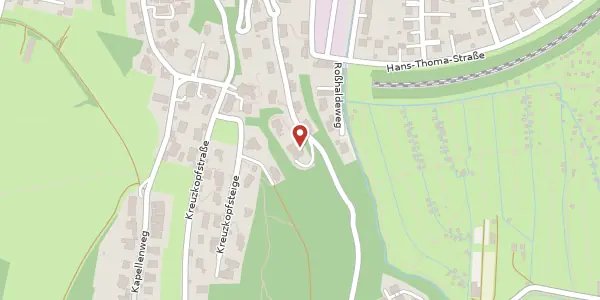Karte der Umgebung von Stephanienstraße 10, 79100 Freiburg im Breisgau