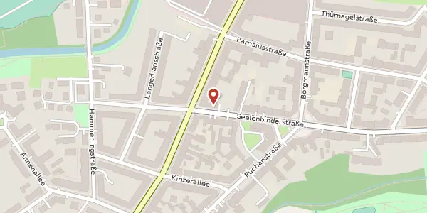 Karte der Umgebung von Seelenbinderstraße 21, 12555 Berlin