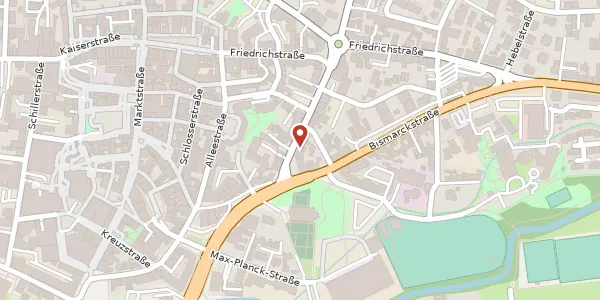 Karte der Umgebung von Gärtnerstraße 17, 77933 Lahr