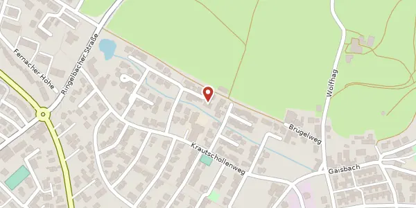 Karte der Umgebung von Martin-Luther-Straße 41, 77704 Oberkirch (Baden)