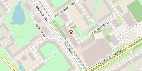 Karte der Umgebung von Zingster Straße 8, 13051 Berlin