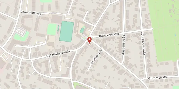Karte der Umgebung von Kastanienallee 2, 24159 Kiel