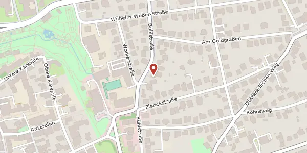 Karte der Umgebung von Bühlstraße 24, 37073 Göttingen