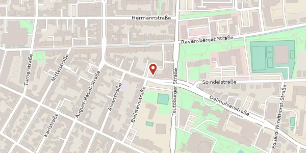 Karte der Umgebung von Oelmühlenstr. 21, 33604 Bielefeld