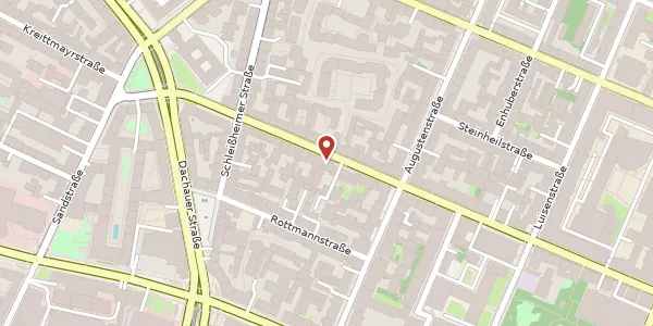 Karte der Umgebung von Gabelsbergerstr. 79, 80333 München