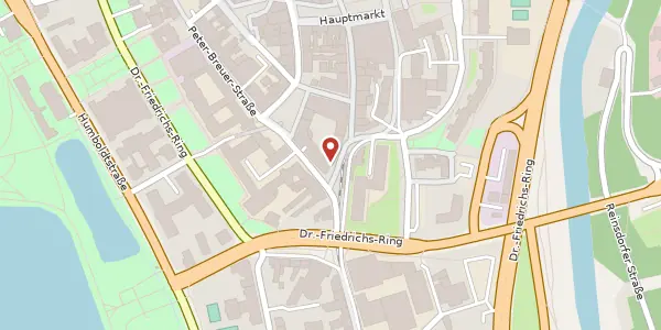 Karte der Umgebung von Innere Schneeberger Straße 20, 08056 Zwickau