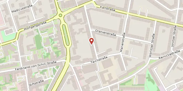 Karte der Umgebung von Bertholt-Brecht-Str. 29/29a, 06844 Dessau-Roßlau