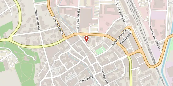 Karte der Umgebung von Alter Postplatz 16, 88400 Biberach