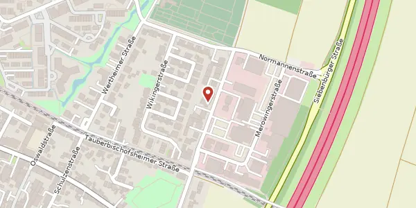 Karte der Umgebung von Gotenstraße 17, 68259 Mannheim